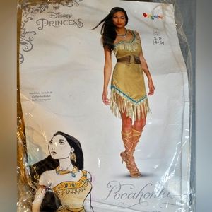 Disney Disguise Adult Pocahontas Costume with Wig